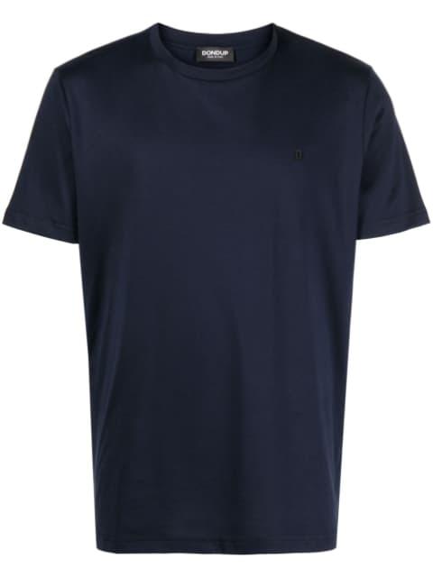 round-neck cotton T-shirt by DONDUP