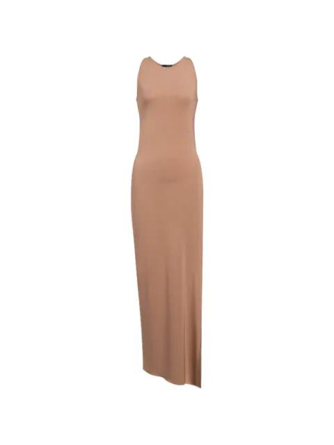 side-slit dress by DONDUP