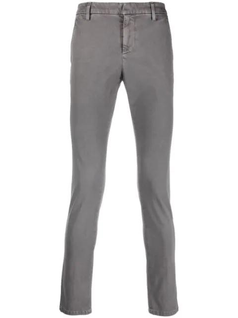 skinny-cut faded-wash trousers by DONDUP