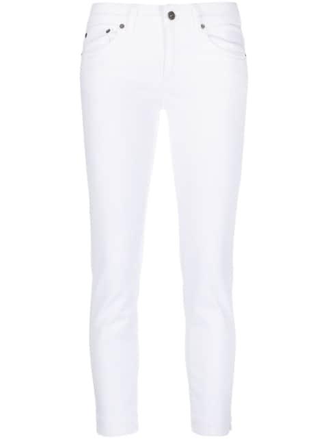 slim-cut cropped jeans by DONDUP