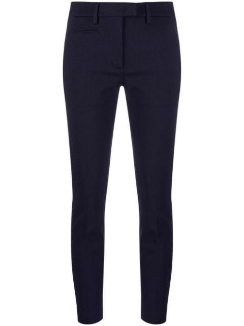 slim-cut cropped trousers by DONDUP