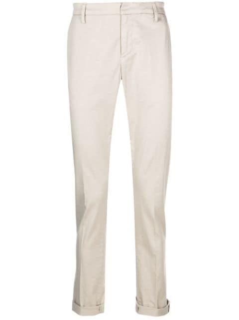 slim-fit chino trousers by DONDUP