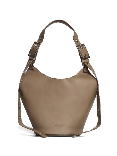 small leather tote bag by DONDUP