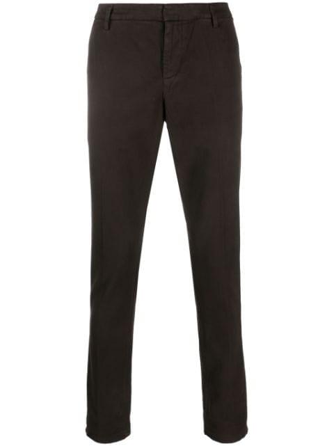 straight-leg chino trousers by DONDUP