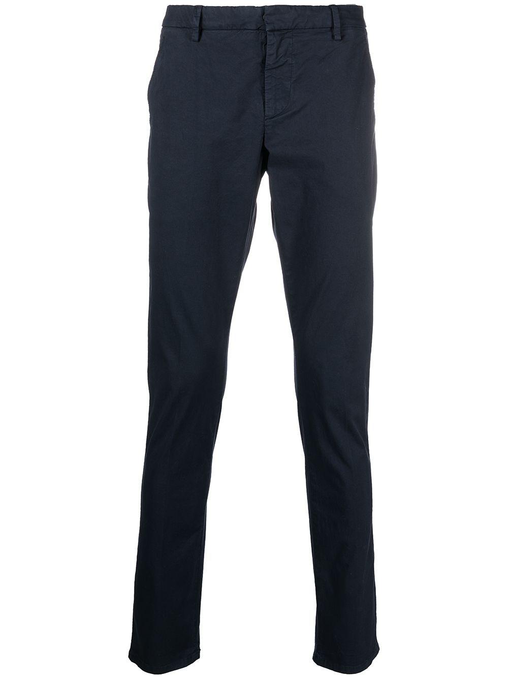straight-leg chinos by DONDUP