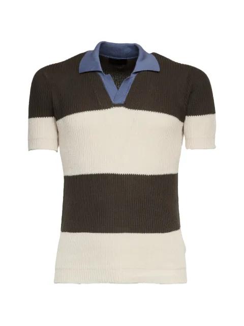 striped short-sleeve T-shirt by DONDUP