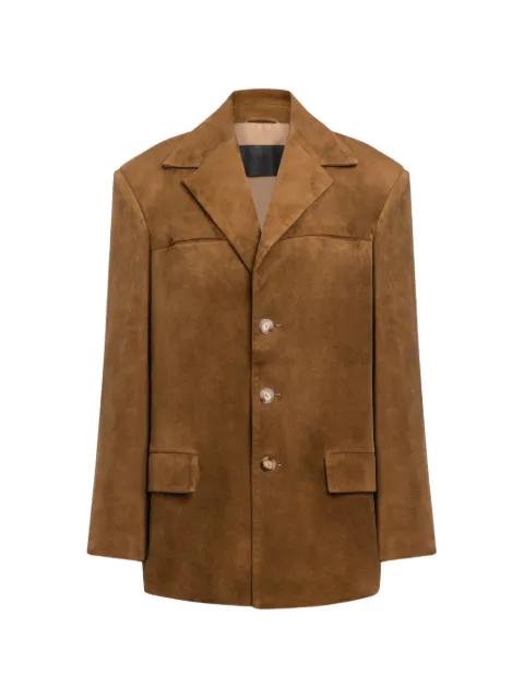 suede leather jacket by DONDUP