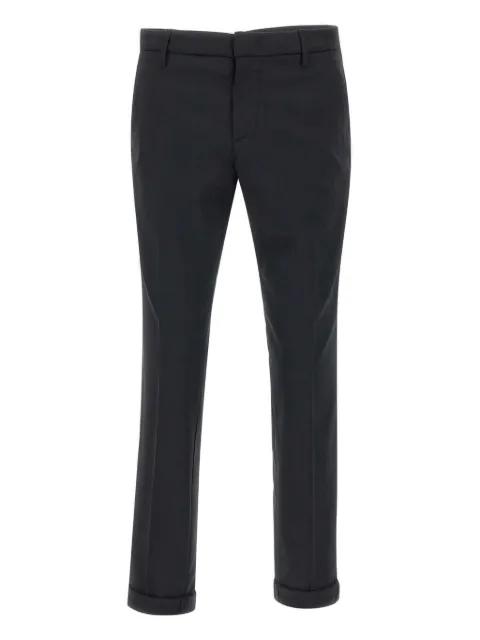 turn-up wool-blend tapered trousers by DONDUP
