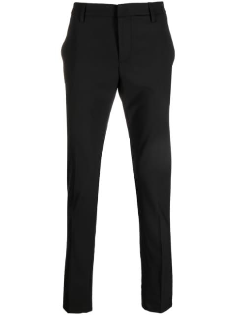 virgin-wool tailored trousers by DONDUP