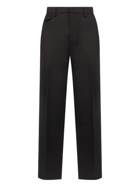 wool-blend pants by DONDUP