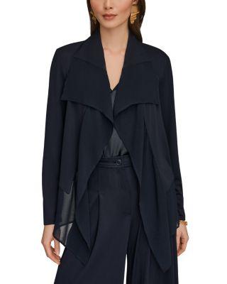 Mixed Media Jacket by DONNA KARAN NEW YORK
