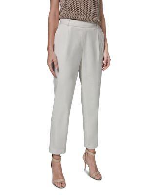 Pleated Straight Pants by DONNA KARAN NEW YORK