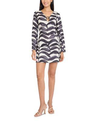 Long Sleeve Mini Dress by DONNA MORGAN