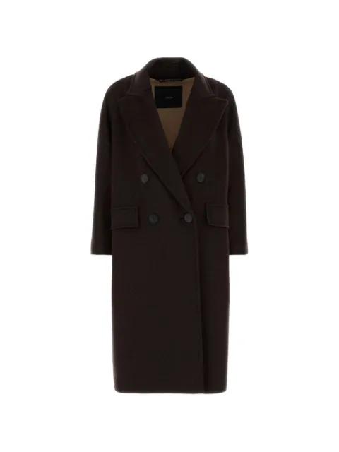 Angus double-breasted coat by DONNA SINHORELLI