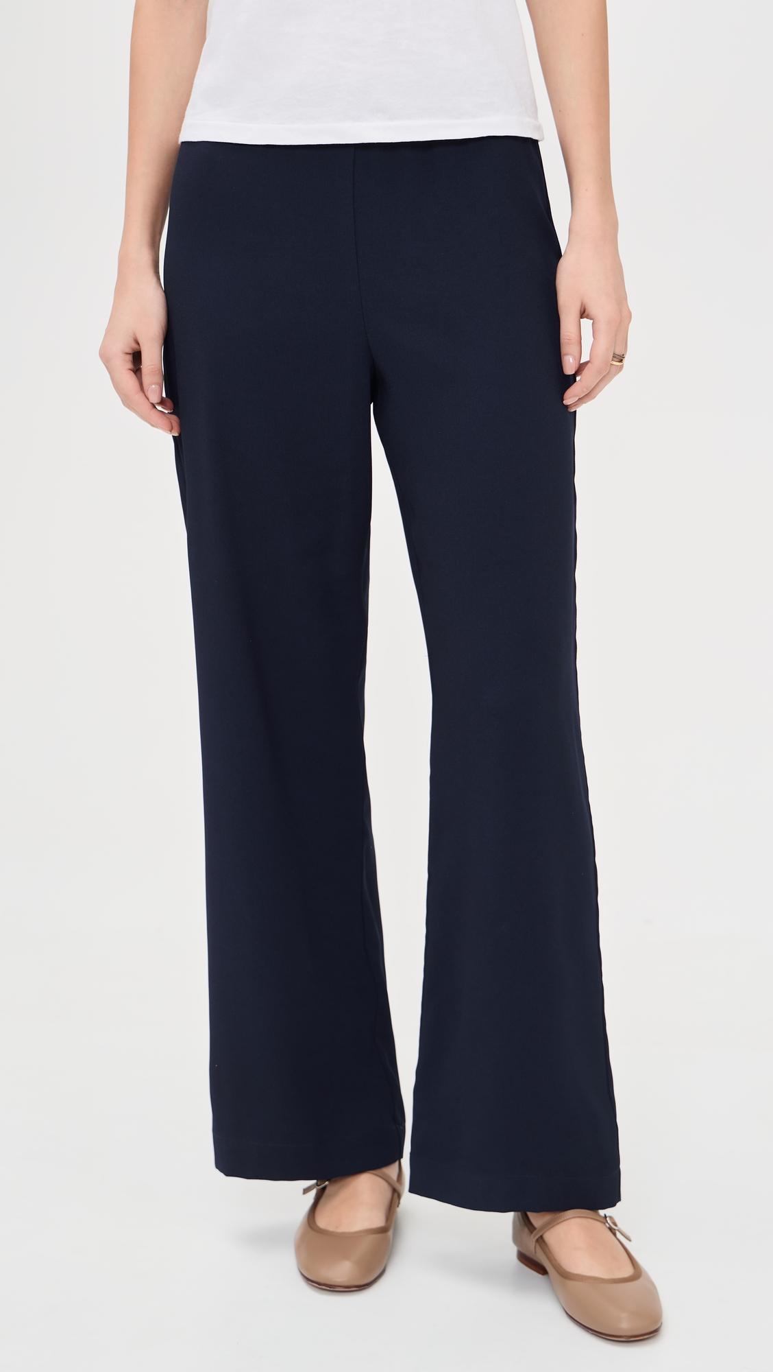 The Crepe Simple Pants by DONNI.
