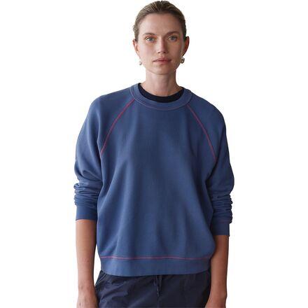 The Eco-Terry Contrast Stitch Sweatshirt by DONNI