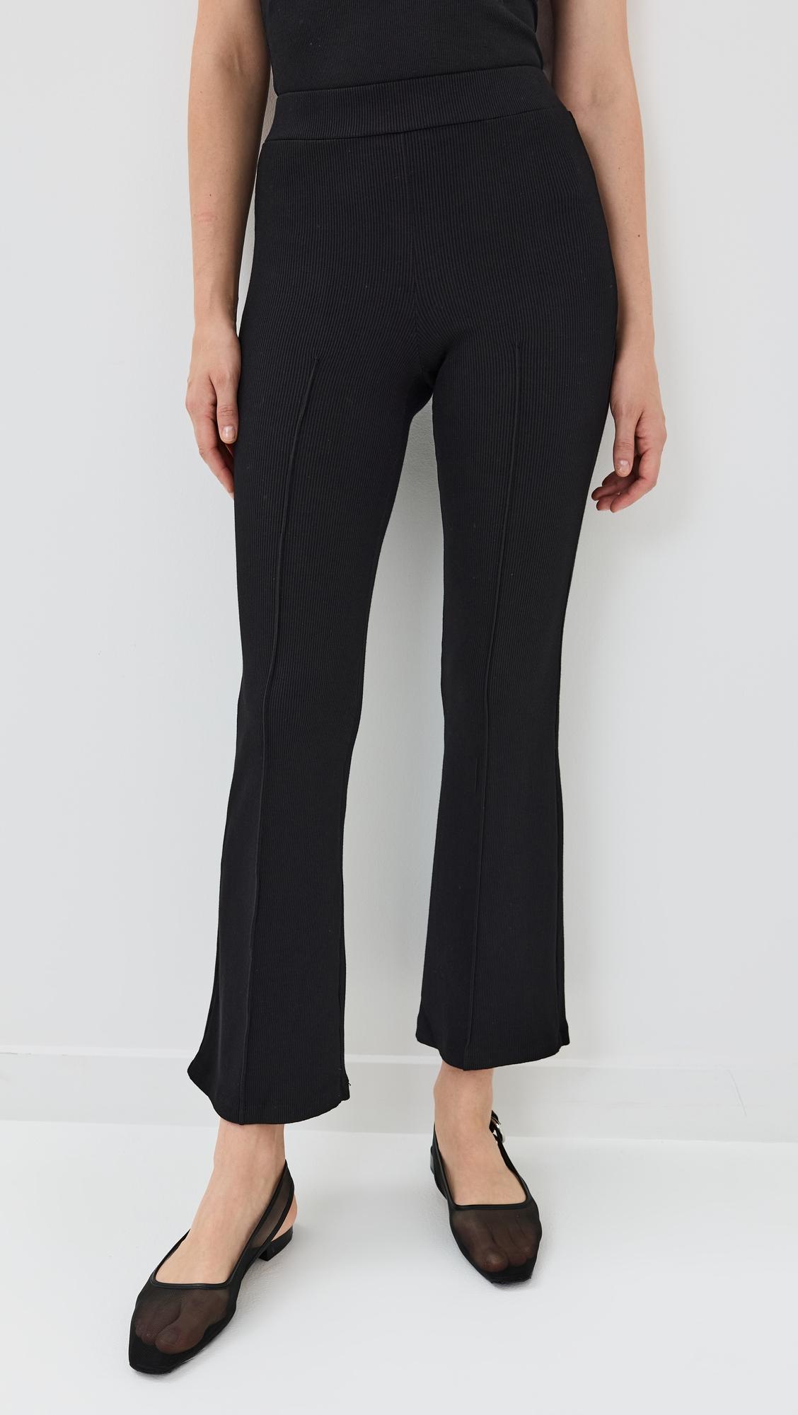 The Rib Kick Flare Pants by DONNI.