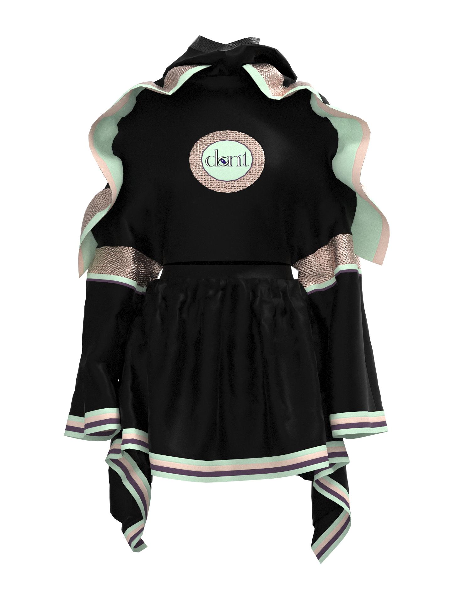 TOP SKIRT DONT by DONT