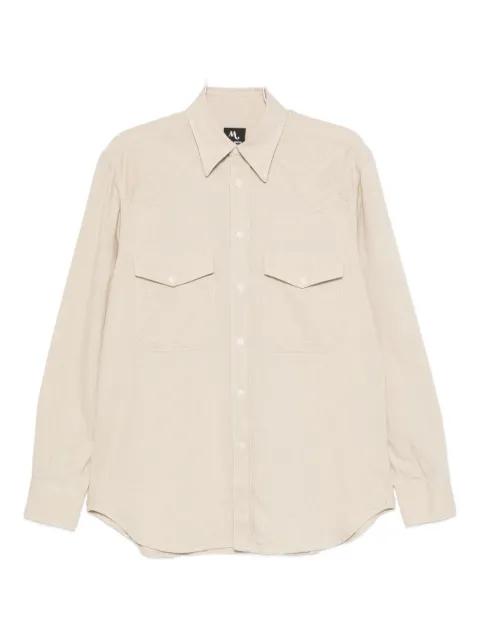 double-pocket shirt by DOPPIAA