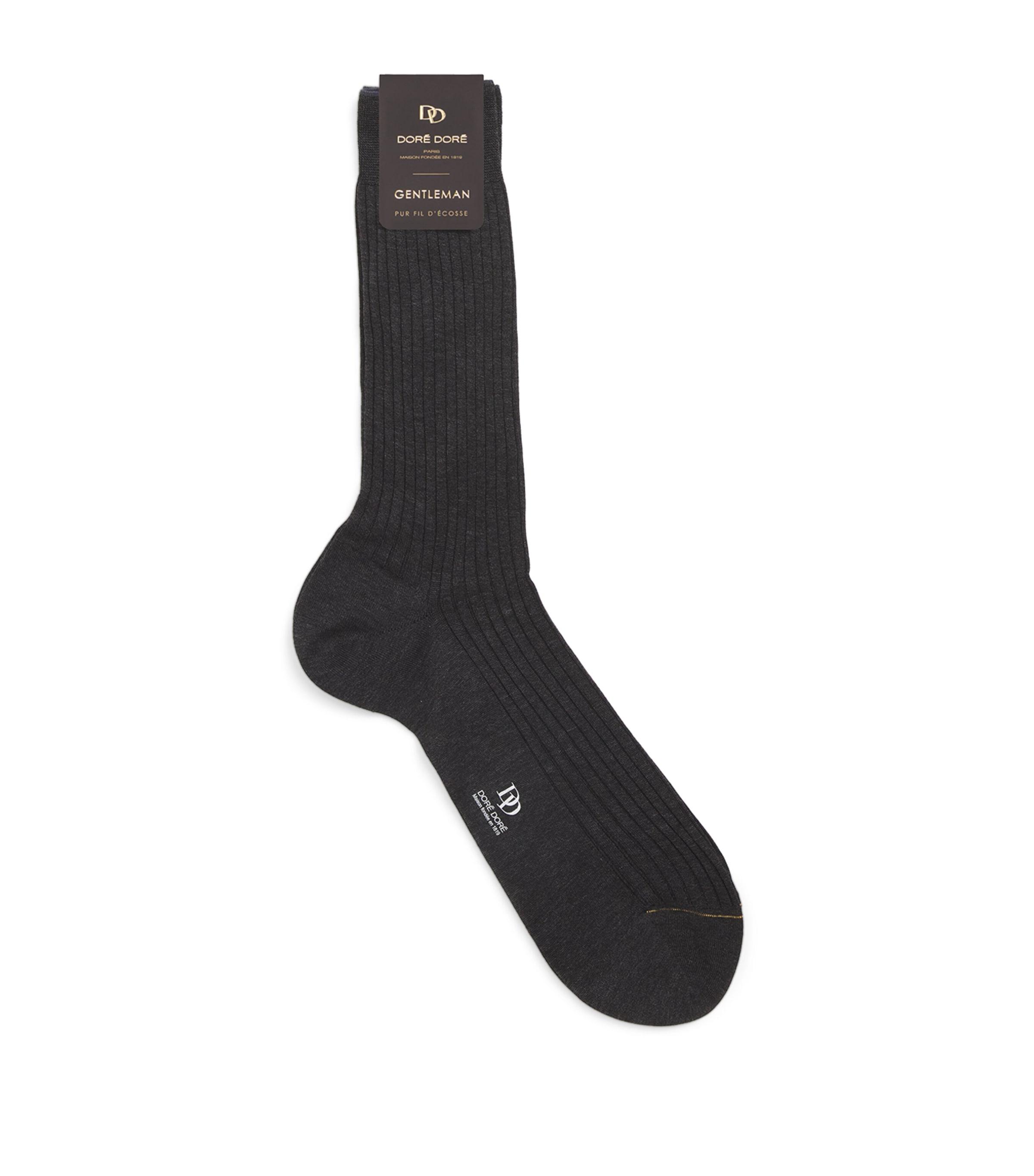Doré Doré Cotton Rib-Knit Socks by DORE DORE