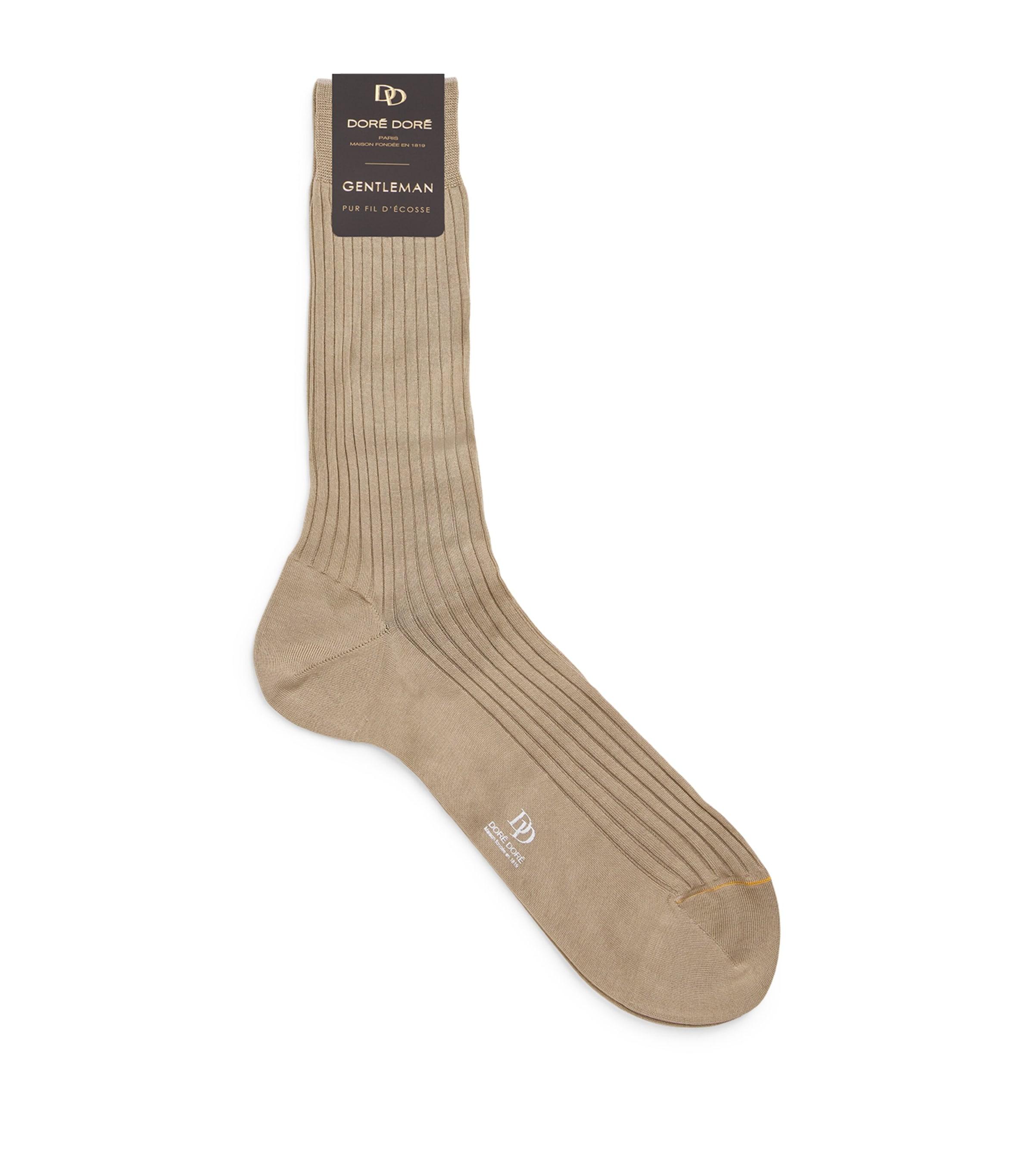 Doré Doré Cotton Rib-Knit Socks by DORE DORE
