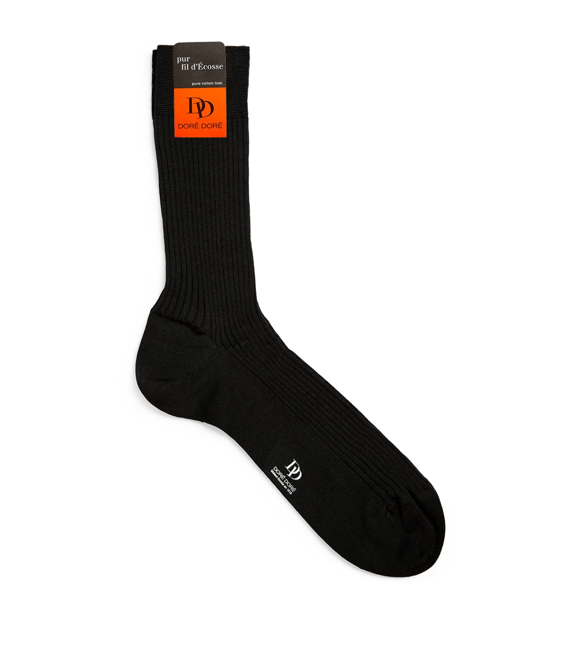 Doré Doré Cotton Rib-Knit Socks by DORE DORE