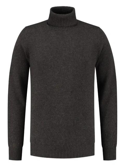 roll neck jumper by DORIANI CASHMERE