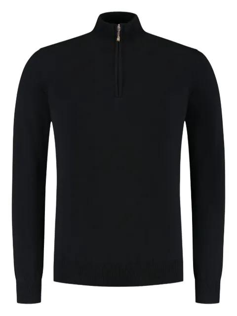 half-zip sweater by DORIANI