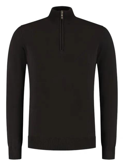 half-zip sweater by DORIANI