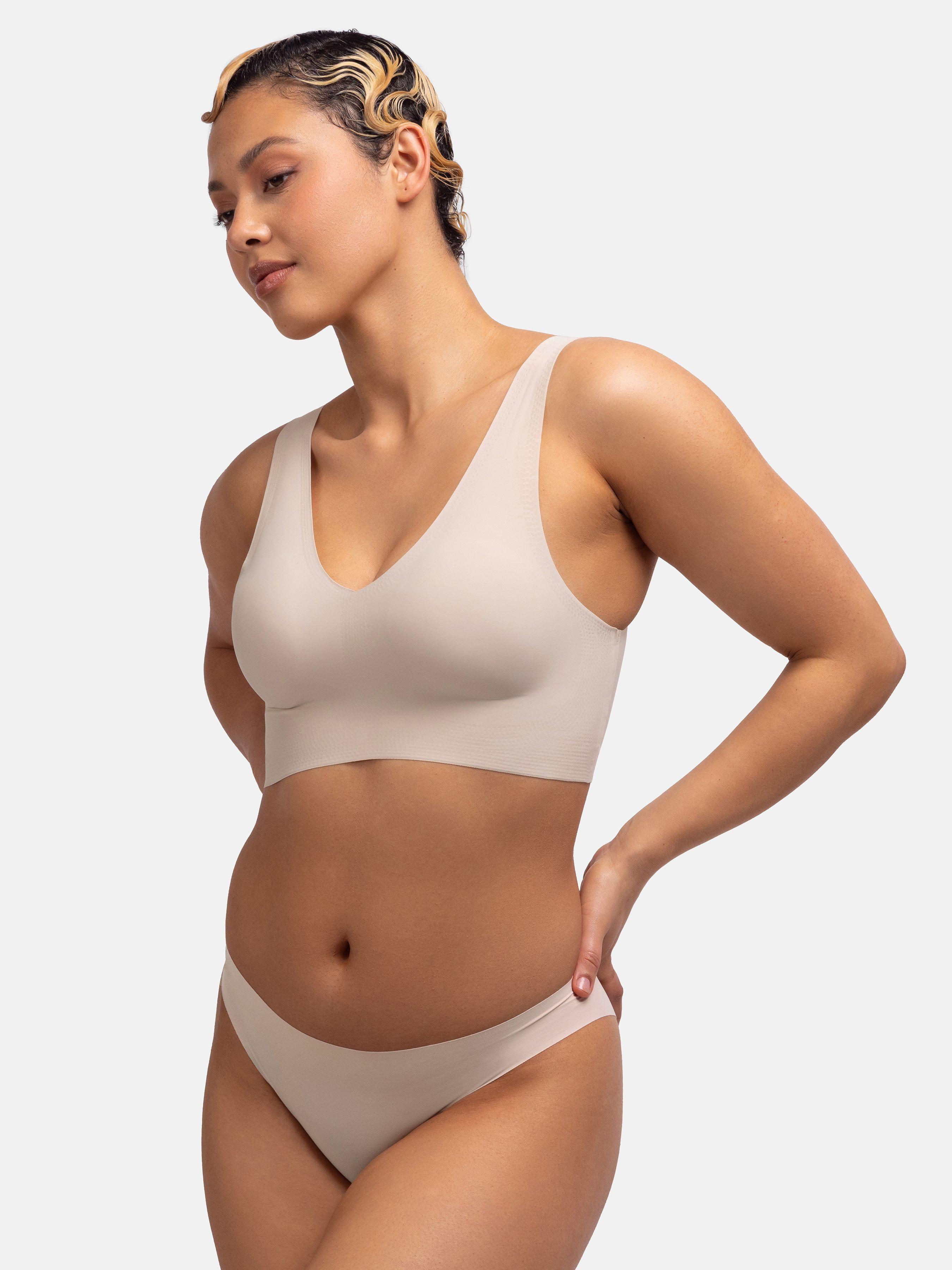 Airlite Light Padded Bralette Beige by DORINA