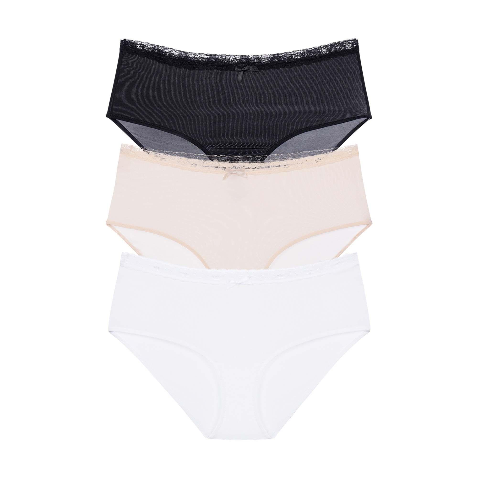 Essential Microfibre Brief 3 Pack by DORINA