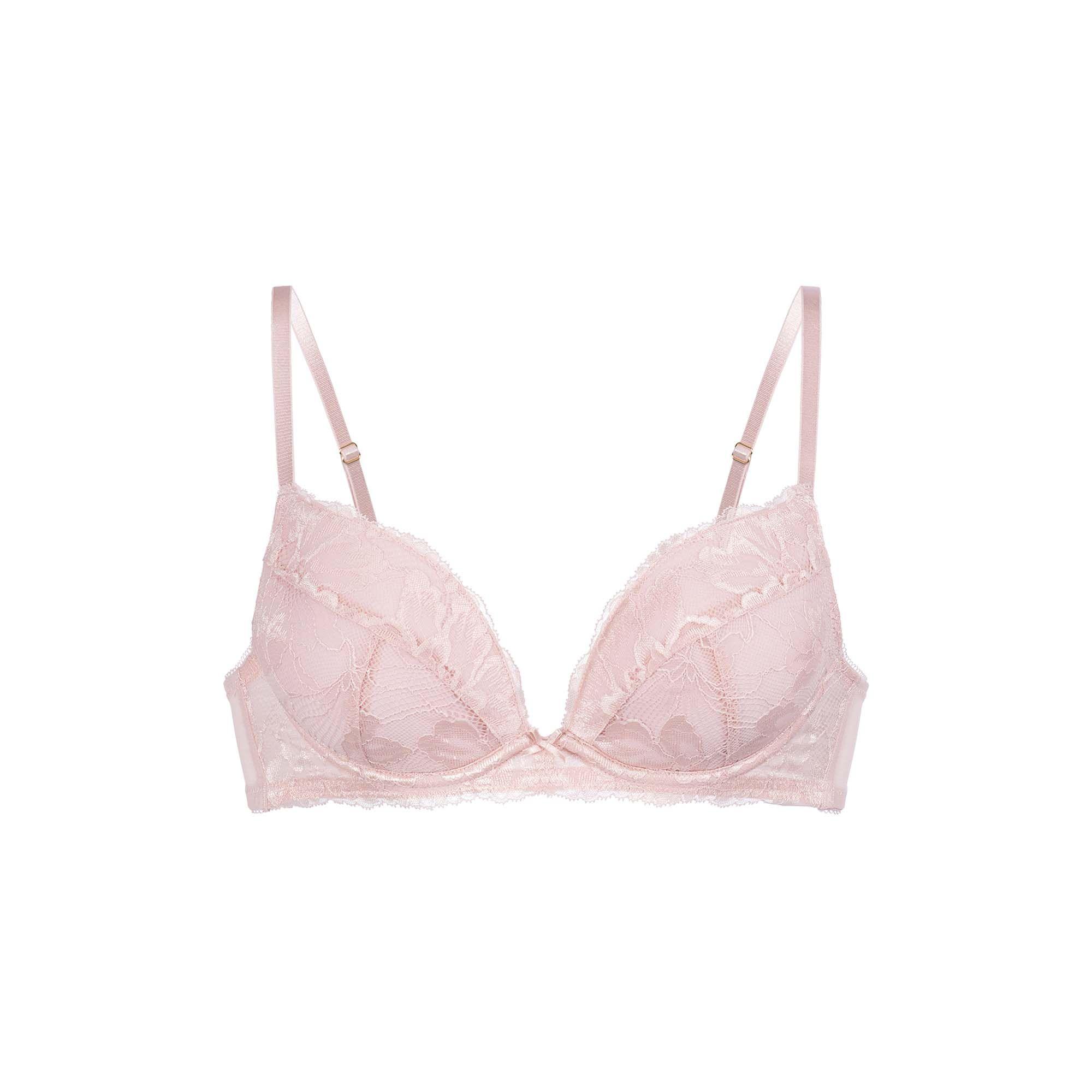 Perfect Lace Pink Plunge by DORINA
