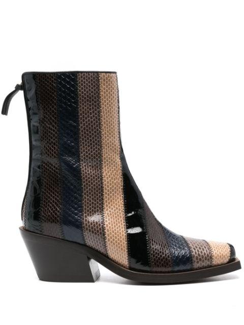 70mm Patch Perfection ankle boot by DOROTHEE SCHUMACHER