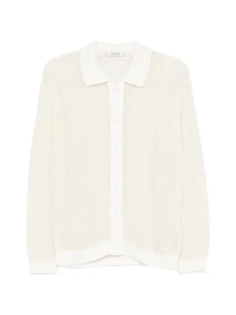 Airy collared buttoned cardigan by DOROTHEE SCHUMACHER