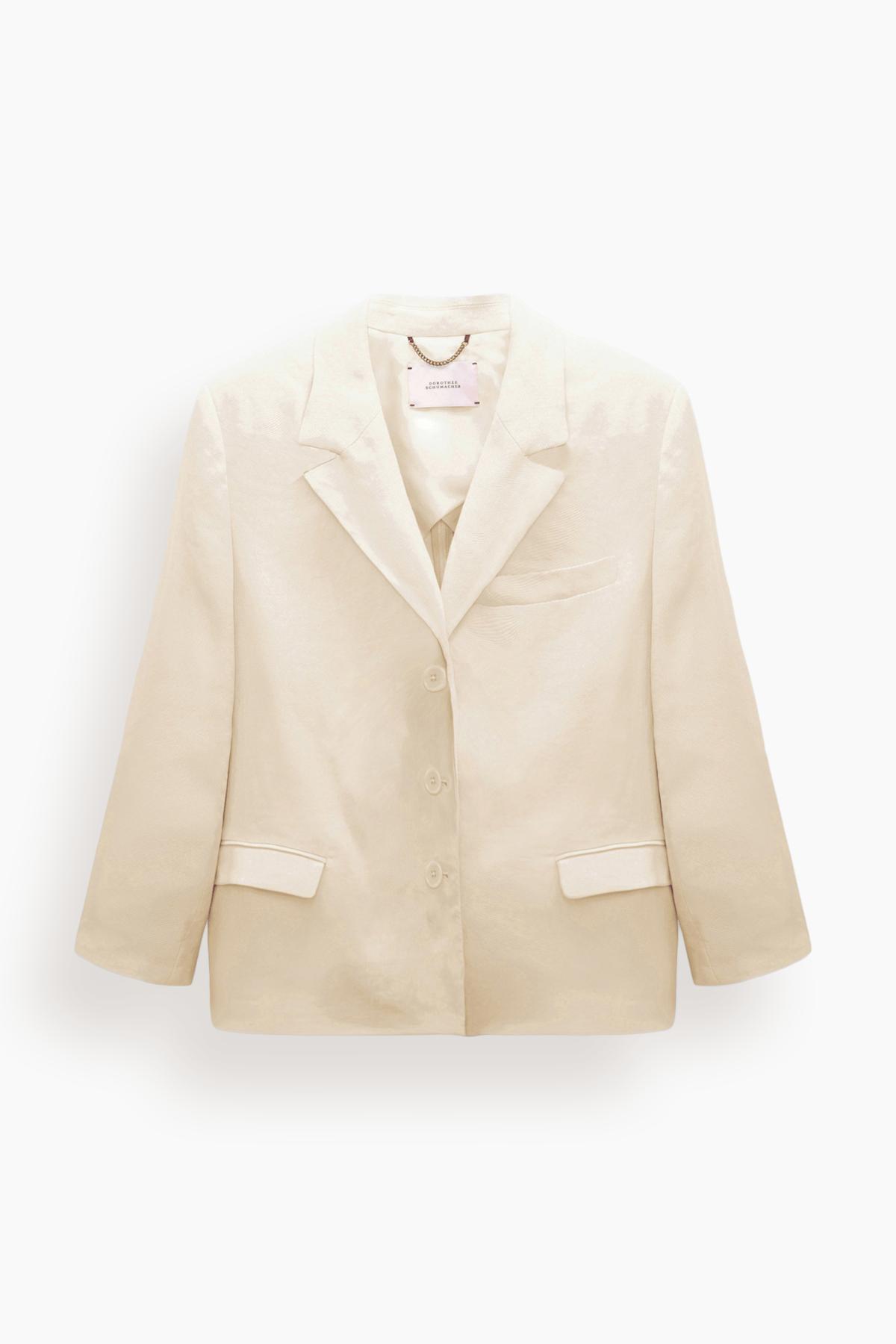 Casual Sophistication Jacket in Champagne by DOROTHEE SCHUMACHER