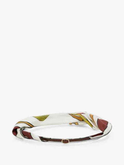 Cuoio Softness scarf-detail buckle-fastening belt by DOROTHEE SCHUMACHER