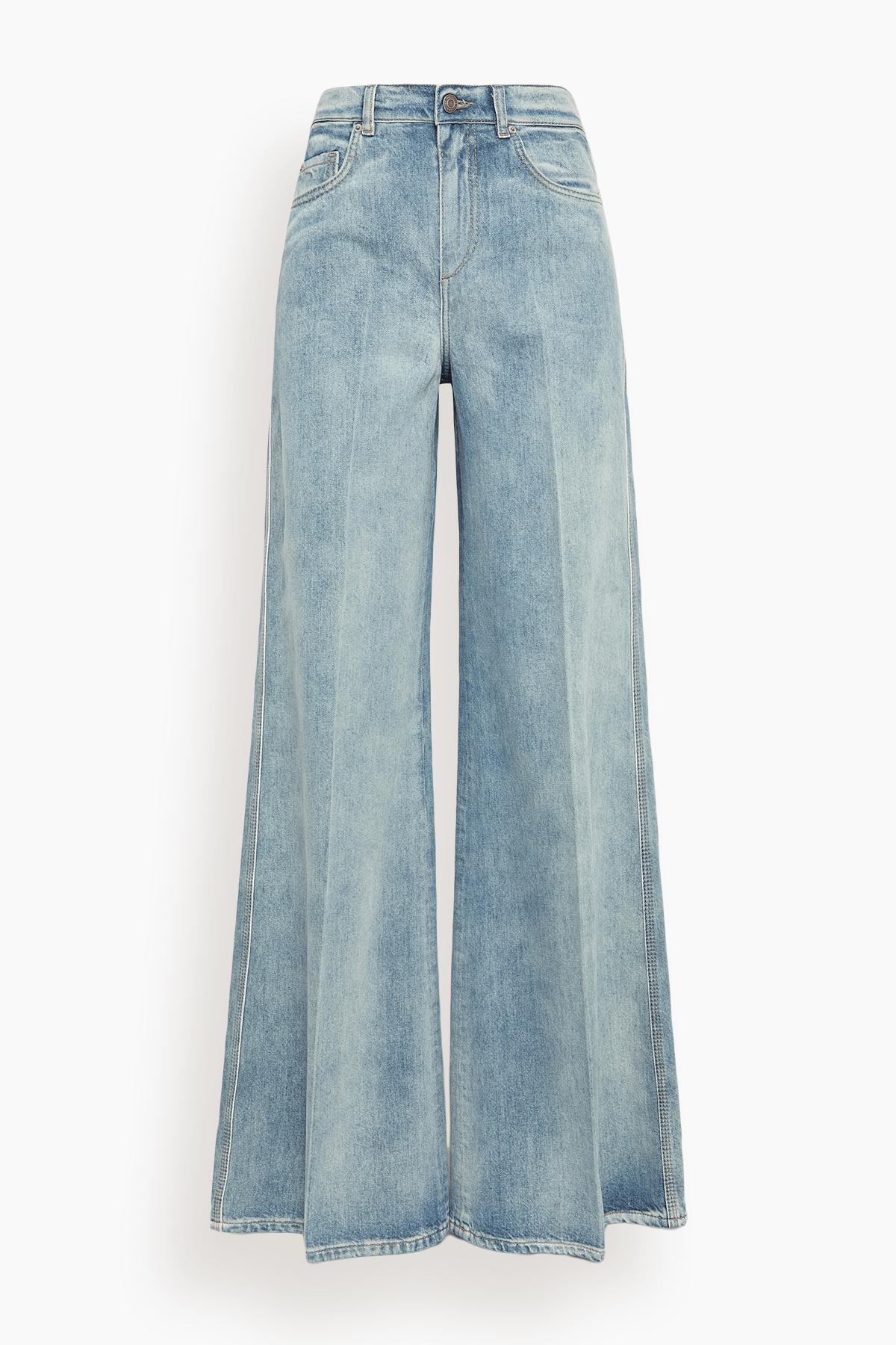 Denim Love Pants in Vintage Blue by DOROTHEE SCHUMACHER