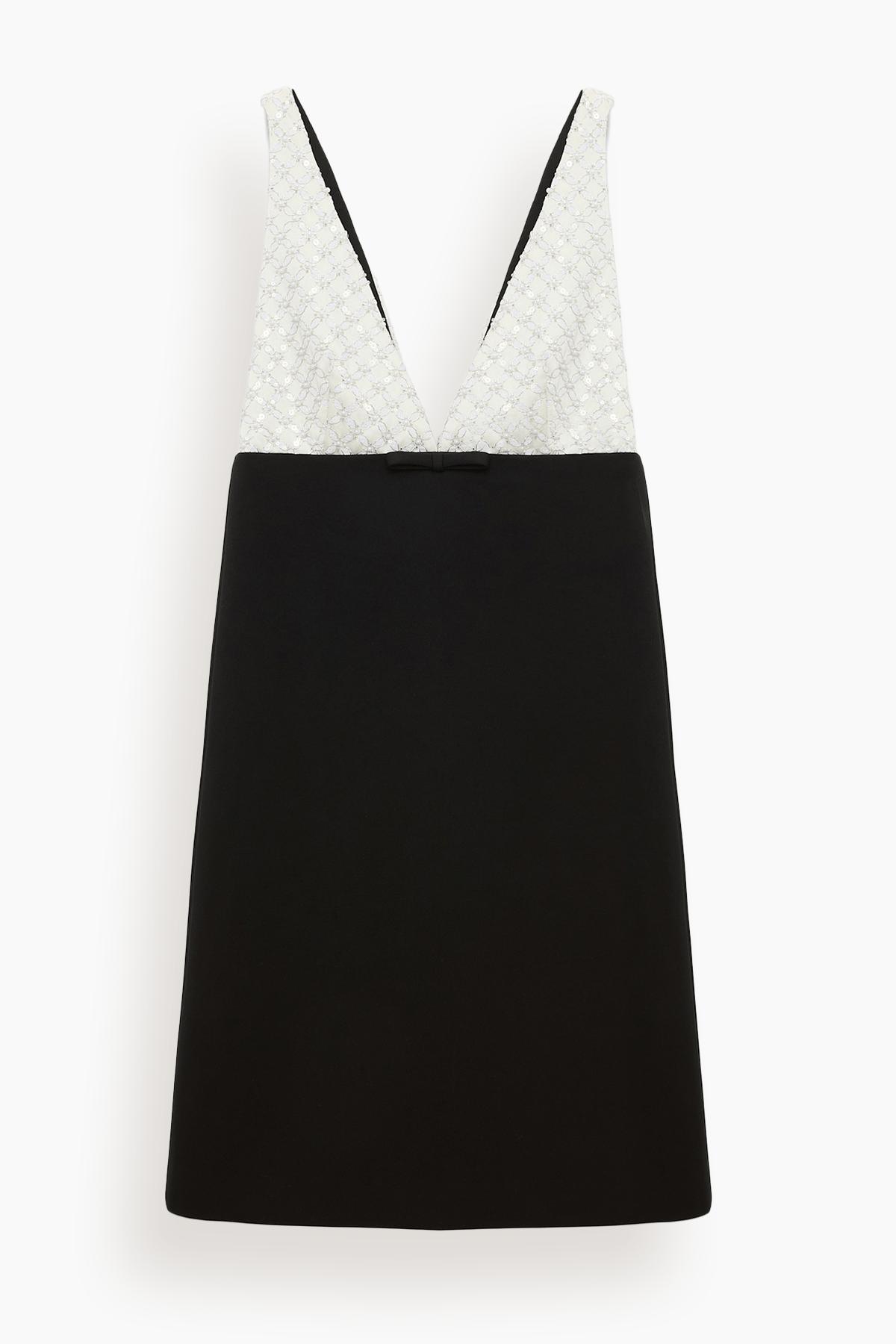 Emotional Essence Dress in Black-Off White by DOROTHEE SCHUMACHER