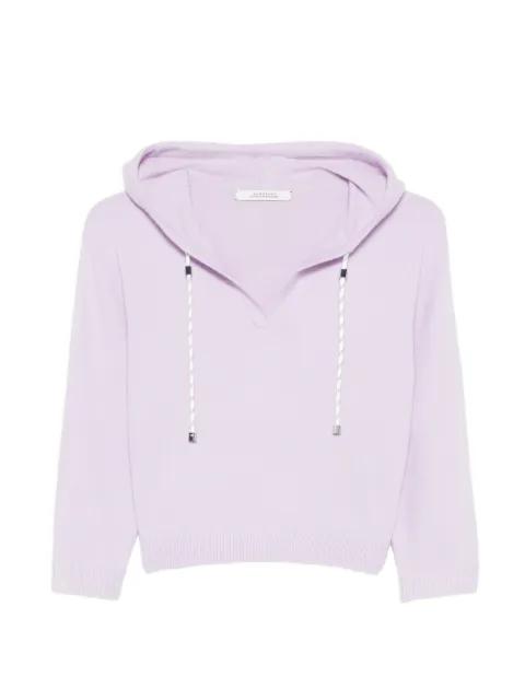 Modern Statements V-neck hoodie by DOROTHEE SCHUMACHER