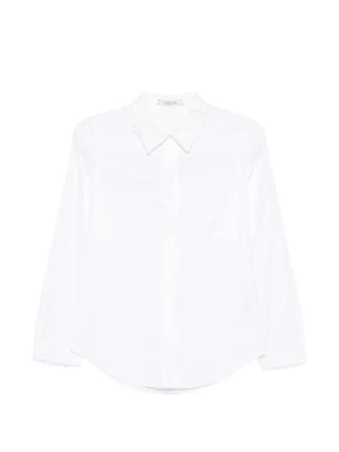 Powerful Ease lace-collar shirt by DOROTHEE SCHUMACHER