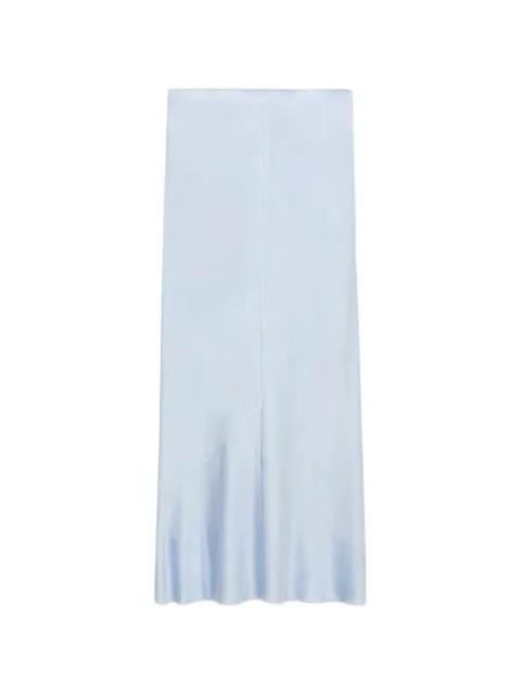 SENSE OF SHINE satin-finish panelled skirt by DOROTHEE SCHUMACHER