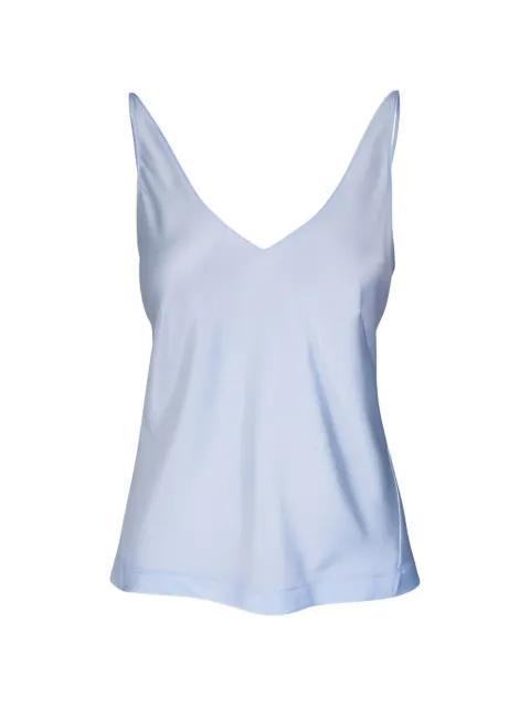 Sense of Shine V-neck spring blouse by DOROTHEE SCHUMACHER