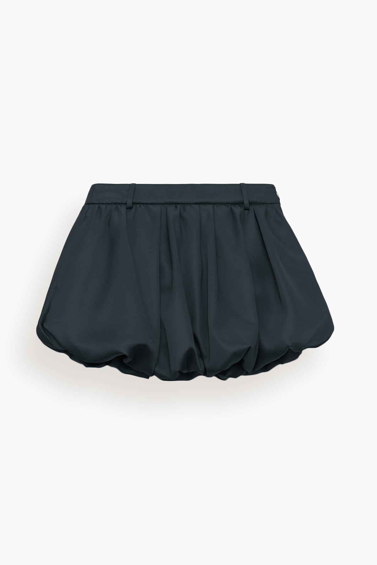 Shiny Statement Skirt in Graphite by DOROTHEE SCHUMACHER