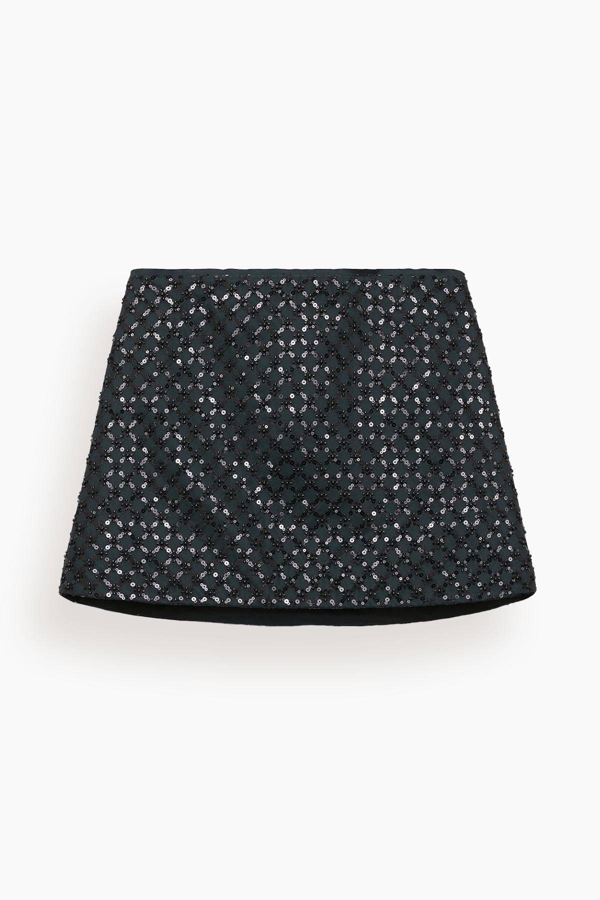 Sparkling Statement Skirt in Graphite by DOROTHEE SCHUMACHER