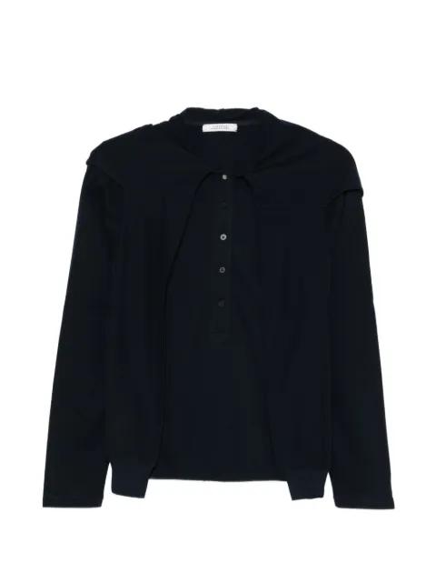 Sporty Romance buttoned top by DOROTHEE SCHUMACHER