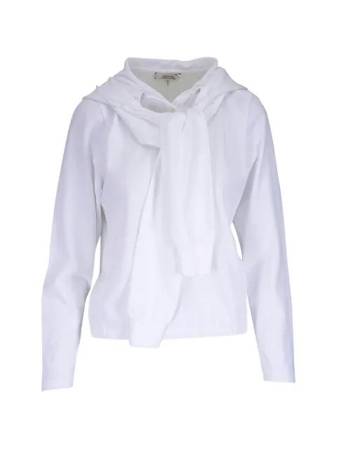 Sporty Romance hoodied blouse by DOROTHEE SCHUMACHER