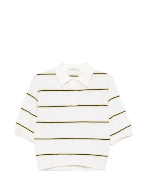 Sporty Statements striped polo shirt by DOROTHEE SCHUMACHER