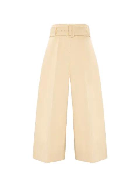 belted wide leg trousers by DOROTHEE SCHUMACHER