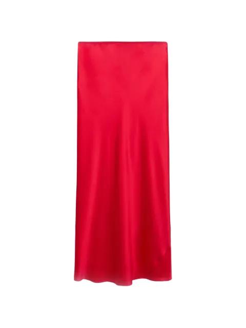 bias-cut midi straight skirt by DOROTHEE SCHUMACHER