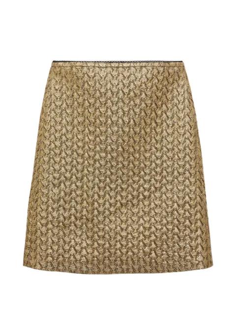 brocade midi straight skirt by DOROTHEE SCHUMACHER